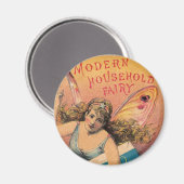 ヴィンテージ石鹸広告の妖精 マグネット (正面/裏面)