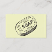 ヴィンテージ石鹸 名刺 (裏面)