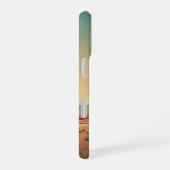ヴィンテージ砂漠台地 iPhone 16ケース (右側面)