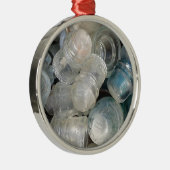 ヴィンテージ碍子 メタルオーナメント (右)