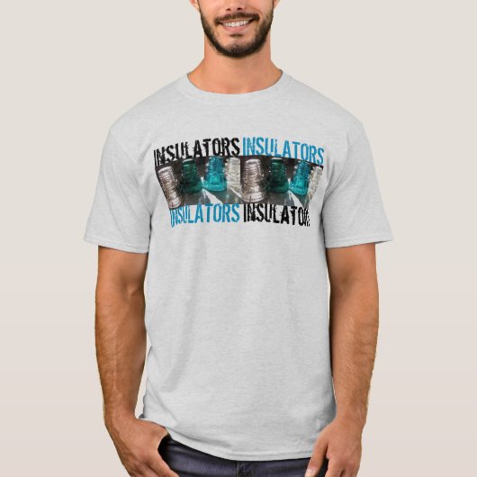 ヴィンテージ碍子 Tシャツ (正面)
