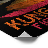 ヴィンテージ確かに誰もがカンフー戦っていた ポスター (角)