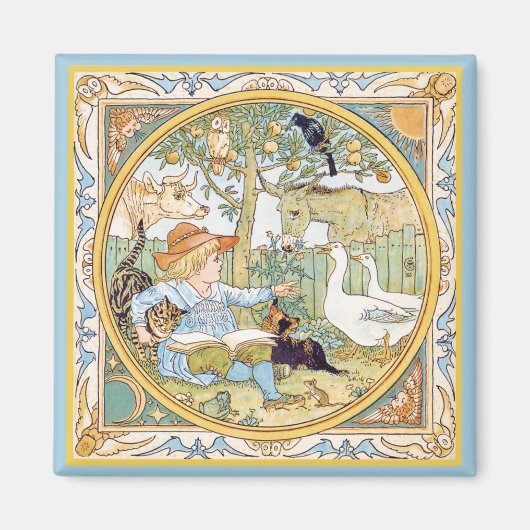 ヴィンテージ磁石 マグネット (正面)