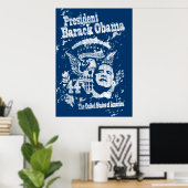 ヴィンテージ社長ポスター ポスター (ホームオフィス)