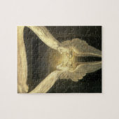 ヴィンテージ祈の天使がキリストを覆う ジグソーパズル (横)