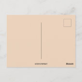 ヴィンテージ祈の子どもの感謝祭 ポストカード (裏面)