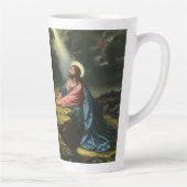 ヴィンテージ祈イエスキリスト カフェラテマグ (右)