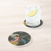 ヴィンテージ祈イエスキリスト コースター (側面)