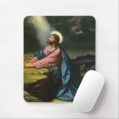 ヴィンテージ祈イエスキリスト マウスパッド (マウス)