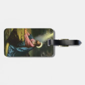 ヴィンテージ祈イエスキリスト ラゲッジタグ (裏面横)