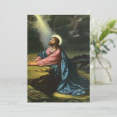 ヴィンテージ祈イエスキリスト 招待状 (スタンド正面)