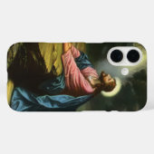 ヴィンテージ祈イエスキリスト Case-Mate iPhoneケース (裏面 (横))