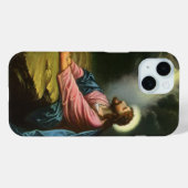 ヴィンテージ祈イエスキリスト Case-Mate iPhoneケース (裏面 (横))