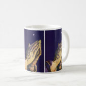 ヴィンテージ祈ハンズとベツレヘム コーヒーマグカップ (正面右)