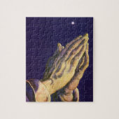 ヴィンテージ祈ハンズとベツレヘム ジグソーパズル (縦)