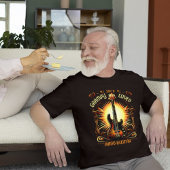 ヴィンテージ祖父のバスギタリストデザイン Tシャツ