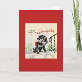 ヴィンテージ祖父の父の日札 カード