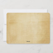 ヴィンテージ神の愛の休日フォトカード シーズンカード (裏面)