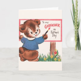 ヴィンテージ神父の日表 カード