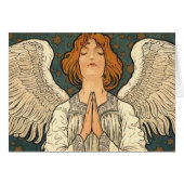 ヴィンテージ神祈天使と金ゴールド (正面横)