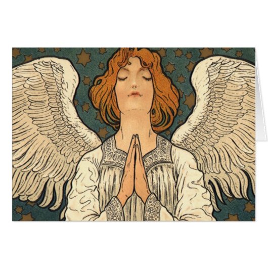 ヴィンテージ神祈天使と金ゴールド (正面横)