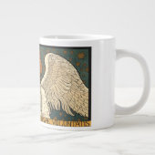 ヴィンテージ神祈天使と金ゴールド ジャンボコーヒーマグカップ (右)