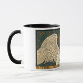 ヴィンテージ神祈天使と金ゴールド マグカップ (左)