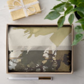 ヴィンテージ神秘的ユニコーン 薄葉紙 (ギフト)