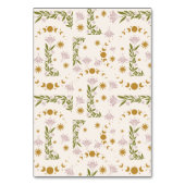 ヴィンテージ神秘結婚植物学 テーブルナンバー (裏面)