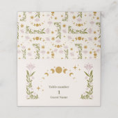 ヴィンテージ神秘結婚植物学 プレイスカード (外部開封)