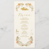 ヴィンテージ神秘結婚植物学 メニュー (裏面)