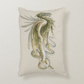 ヴィンテージ神話、翼のある竜の尾 アクセントクッション (正面(垂直))