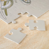 ヴィンテージ神話、翼のある竜の尾 ジグソーパズル (側面)