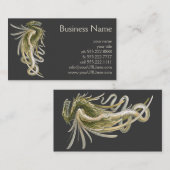 ヴィンテージ神話、翼のある竜の尾 名刺 (正面/裏面)