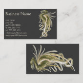 ヴィンテージ神話、翼のある竜の尾 名刺 (正面/裏面)