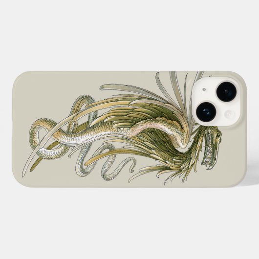 ヴィンテージ神話、翼のある竜の尾 Case-Mate iPhoneケース (裏面 (横))