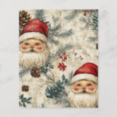 ヴィンテージ祭り模様の古着帳 (裏面)