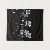 ヴィンテージ禁止ビール、ビール、ビアアートが欲しい タペストリー (正面(横))