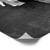 ヴィンテージ禁止ビール、ビール、ビアアートが欲しい ポスター (角)