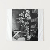 ヴィンテージ禁止ビール、私たちはビールが欲しい、歴史的 タペストリー (正面(横))