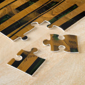 ヴィンテージ禅林竹 ジグソーパズル (側面)