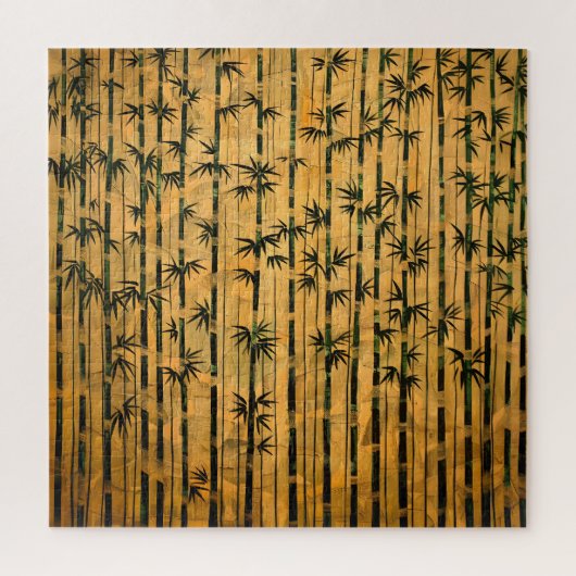 ヴィンテージ禅林竹 ジグソーパズル (縦)