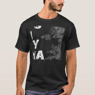 ヴィンテージ私のDNAイギリスのマップ指紋英国 Tシャツ