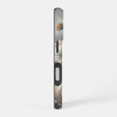 ヴィンテージ秋かぼちゃの花のシーン iPhone 16ケース (右側面)