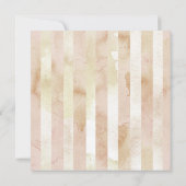 ヴィンテージ秋のフローラ保存日 セーブザデート (裏面)