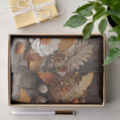 ヴィンテージ秋のフローラ分離 薄葉紙 (ギフト)