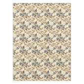 ヴィンテージ秋オークの葉とアコーンパターン | エレガント テーブルクロス (正面)