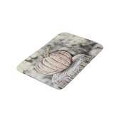 ヴィンテージ秋カボチャ紅葉スケッチ バスマット (アングル)