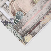 ヴィンテージ秋カボチャ紅葉スケッチ 薄葉紙 (詳細)