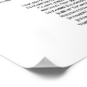 ヴィンテージ秋フローラ7テー結婚ブルの座席表 ポスター (角)